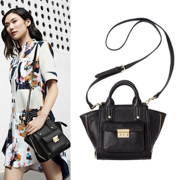 3.1 Phillip Lim for Target Black Mini Crossbody Bag NWT - Picture 2 of 16